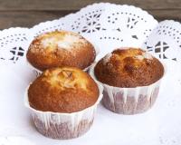 Muffins à la banane au cœur de Nutella