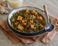 Lentilles aux carottes patates douces