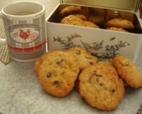 Cookies aux cranberries maison