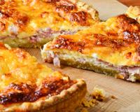 Quiche lorraine simple.