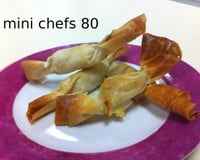 Bonbons croustillants au maroilles et aux pommes