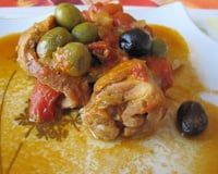 Lapin aux olives maison