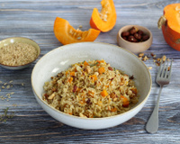 Riz pilaf au potimarron