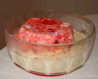 Îles flottantes aux pralines