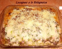 Lasagnes à la bolognaise économiques