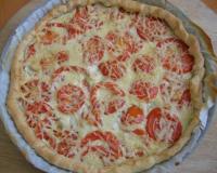 Tarte au thon et à la tomate