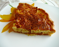 Tarte saumon-poireaux