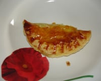 Feuilleté jambon et champignons de Paris frais