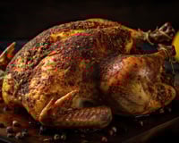 Dinde fermière farcie à l'ancienne