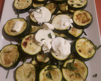 Courgettes au chèvre frais