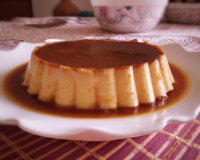 Flan au moka