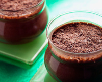 Petites crèmes au chocolat