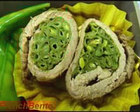 Roulés de bœuf et haricots verts au shoyu