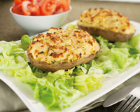 Pommes de terre gratinées au four