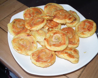 Petits fours au saumon fumé