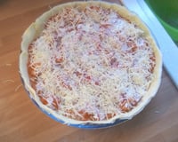 Tarte au thon et aux tomates simple