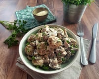 Polpette aux champignons (boulettes de viande aux champignons)