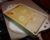 Flan de courgettes au chèvre