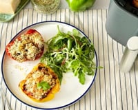 "Mes invités ont refusé de partir sans la recette" : notre meilleure recette pour faire des poivrons farcis au Air Fryer