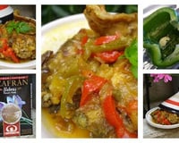 Lapin safrané aux poivrons et citrons confits façon tajine