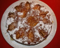 Gâteau aux pommes et noix de coco