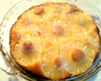 Tarte sucrée aux ananas