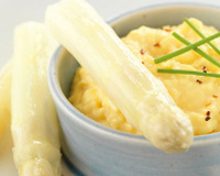 Œufs brouillés aux asperges des sables des Landes IGP