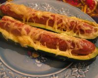 Hot-Dog de courgette