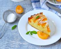 Ce gâteau fondant à l'abricot est un pur régal avec son petit goût acidulé.