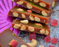 Snack au fudge de cacahuète