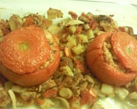 Tomates farcies végétariennes