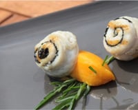 Escargot de sole en brochette