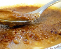 Crème brûlée Ch'ti à la chicorée