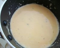 Sauce pour mousse de poisson
