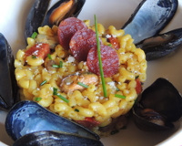 Risotto de coquillettes