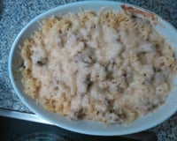 Gratin de pâtes au poulet