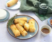 Bâtonnets croustillants de feta à la pâte filo et sauce au miel