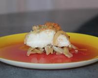Un gratin de poisson délicatement épicé.