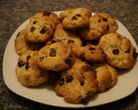 Petits cookies au chocolat