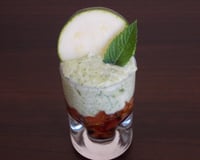 Mousse de chèvre aux courgettes