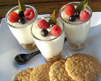 Cheesecake noix de coco et spéculoos