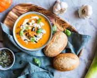 “Avec quelques croûtons, un régal !” : cette soupe butternut poireaux sera parfaite pour vous réchauffer cet automne