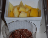 Mousse au chocolat express