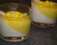 Panna cotta au citron et lemon curd