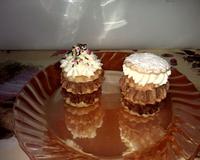 C'est une mille-feuille pour tous les amoureux de chocolat, on y retrouve les 3 chocolats.