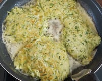 Galettes de courgettes faciles