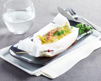 Suggestions légères, légères... et pourtant très gourmandes. Un minimum de matières grasses pour cette recette où légèreté rime avec plaisir.