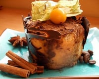 Charlotte chocolat noisette