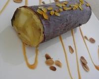 Pourquoi ne pas utiliser les pâtes en dessert ? Je vous propose une recette originale, rapide à réaliser.Un tube de pâte à lasagne contenant une compote parfumée, un…