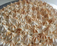 Tarte au citron meringuée à partager